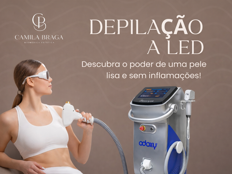 Depilação a LED – Tecnologia Holoniaka